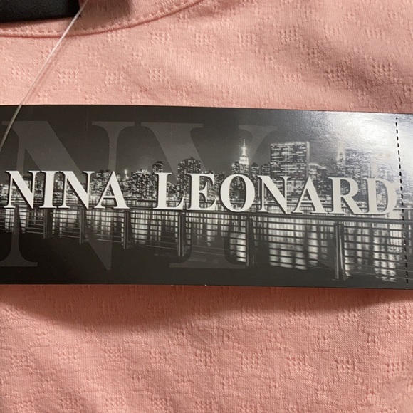 NWT Short Sleeves Nina Leonard Dress - Picture 6 of 8